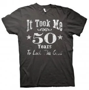 magliette personalizzate per i 50 anni