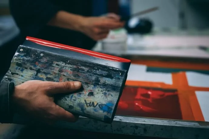 tecnica stampa per canotte colorate da palestra